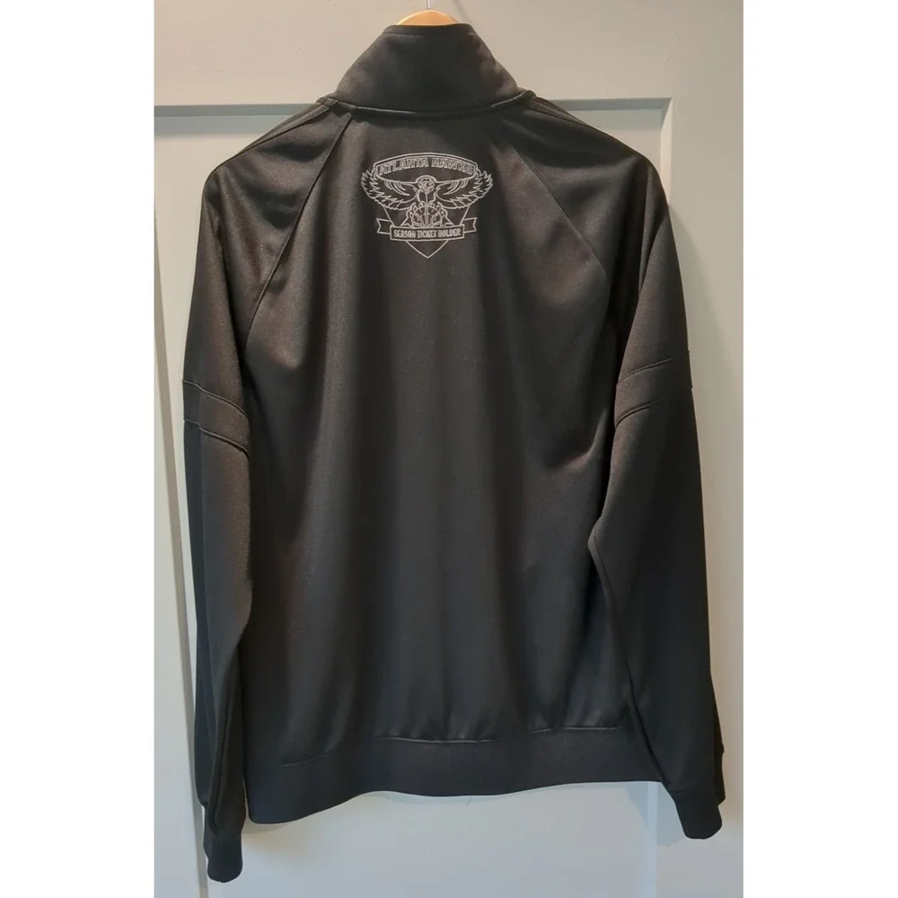 Atlanta Hawks Adidas Mens Black Member Since‎ 1968 Zip Jacket Size Medium
